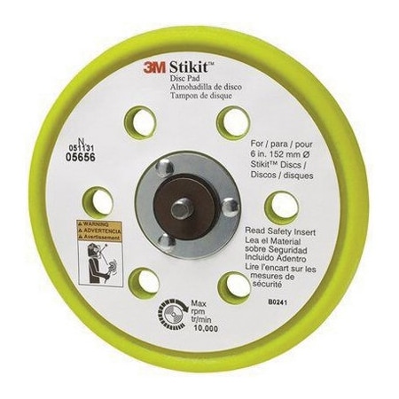 3M 3M Stikit Low Profile Disc Pad, 05656, 6 inch 7000120068